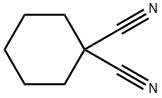 1,1-二氰基环己烷, 5222-53-7, 结构式