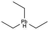 トリエチル鉛(IV) 化学構造式