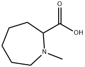 1-METHYLAZEPANE-2-CARBOXYLIC ACID, 5227-51-0, 结构式