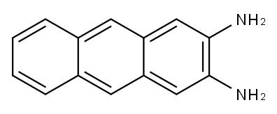 2,3-Diaminoanthracene Structure