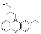 乙异丁嗪 结构式