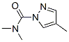 Pyrazole-1-carboxamide,  N,N,4-trimethyl-  (7CI,8CI) 结构式