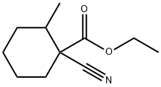 Ethyl-1-cyano-2-methylcyclohexanecarboxylate 结构式