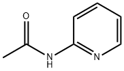 2-アセトアミドピリジン 化学構造式