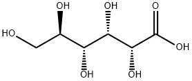 葡萄糖酸, 526-95-4, 结构式