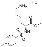 TOS-L-赖氨酸甲酯盐酸盐, 5266-48-8, 结构式