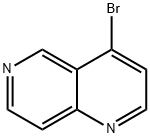 4-溴-1,6-萘啶 结构式