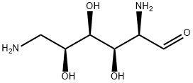 2,6-Diamino-2,6-dideoxy-L-idose Struktur