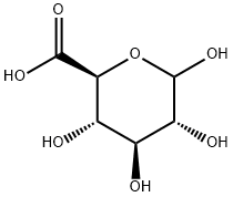 (2S,3S,4S,5R)-3,4,5,6-四羟基四氢-2H-吡喃-2-羧酸 结构式