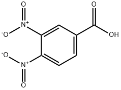 3,4-二硝基苯甲酸, 528-45-0, 结构式