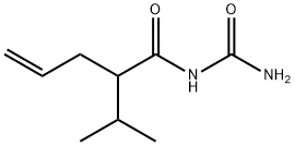 烯丙基異丙基乙醯脲, 528-92-7, 结构式