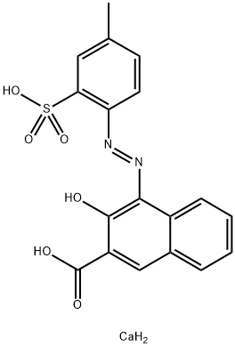 リソールルビンBCA 化学構造式