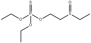 Thiophosphoric acid O,O-diethyl O-[2-(ethylsulfinyl)ethyl] ester 结构式