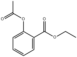 乙酰水杨酸乙酯 结构式