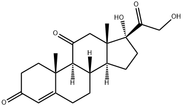 コルチゾン 化学構造式