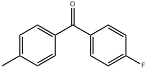 4-氟-4'-甲基二苯甲酮 结构式