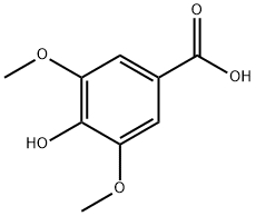 丁香酸, 530-57-4, 结构式