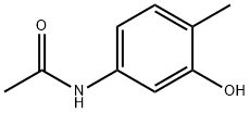 N-(3-Hydroxy-4-methylphenyl)acetamide 结构式