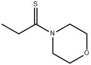 1-Propanethione,  1-(4-morpholinyl)- 结构式