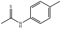 N-(4-Methylphenyl)ethanethioamide 结构式