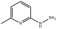 2-甲基-6-肼基吡啶 结构式