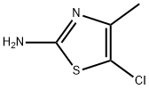 2-氨基-5-氯-4-甲基噻唑盐酸盐, 5316-76-7, 结构式