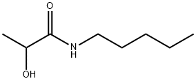 2-hydroxy-N-pentyl-propanamide 结构式