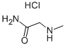 SARCOSINAMIDE HYDROCHLORIDE, 5325-64-4, 结构式