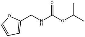 Furfurylcarbamic acid isopropyl ester 结构式