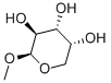 甲基-Β-D-阿拉伯吡喃糖苷 结构式