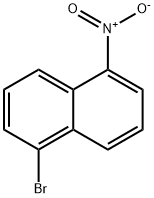 5-溴-1-硝基萘 结构式