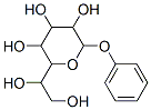 2-(1,2-dihydroxyethyl)-6-phenoxy-oxane-3,4,5-triol 结构式