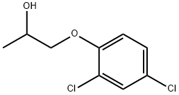 1-(2,4-二氯苯氧基)-2-丙醇, 5330-18-7, 结构式