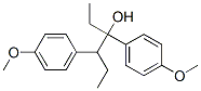 BENZENEETHANOL, A,B-DIETHYL-4-METHOXY-A-(4-METHOXYPHENYL)-	, 5331-23-7, 结构式