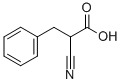 2-氰基-3-苯基丙酸, 5331-42-0, 结构式