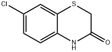 7-氯-2H-1,4-苯并噻唑-3(4H)-酮 结构式