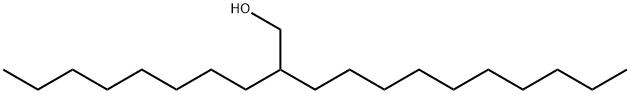 2-辛基十二醇, 5333-42-6, 结构式