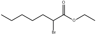 2-溴庚酸乙酯, 5333-88-0, 结构式
