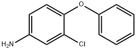 3-氯-4-苯氧基苯胺 结构式