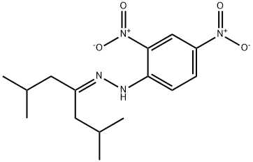 N-(2,6-dimethylheptan-4-ylideneamino)-2,4-dinitro-aniline 结构式