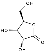 D-(+)-核糖酸-1,4-内酯 结构式