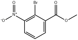 2-溴-3-硝基苯甲酸甲酯, 5337-09-7, 结构式