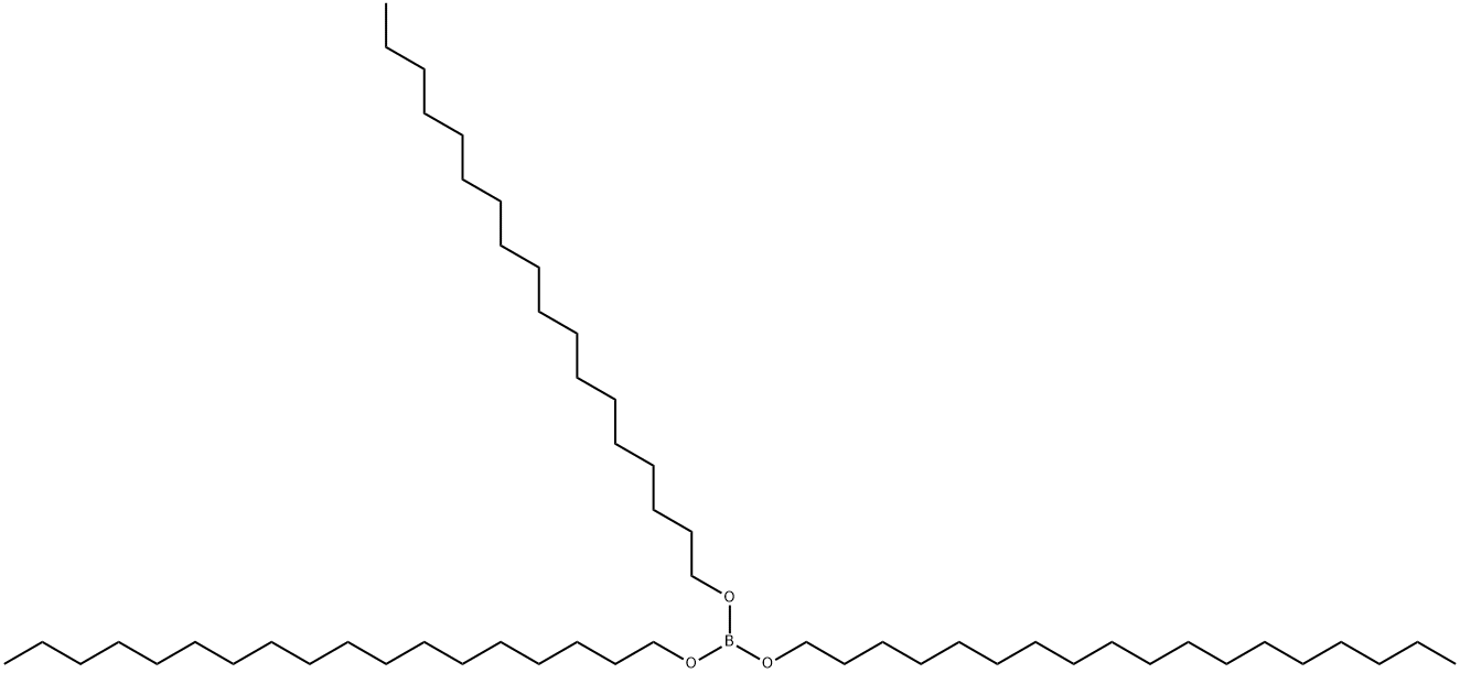 硼酸三(十八烷基)酯, 5337-41-7, 结构式
