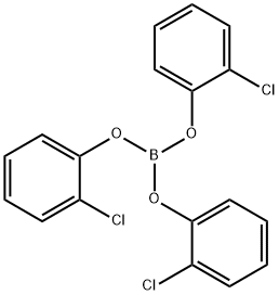 BORIC ACID,TRIS(2-CHLOROPHENYL) ESTER 结构式