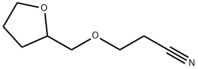 3-[(四氢-2-呋喃基)甲氧基]丙腈 结构式