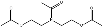 N,N-双(乙酰氧基乙基)乙酰胺, 5338-18-1, 结构式