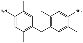 4,4'-亚甲基双(2,5-二甲基苯胺) 结构式