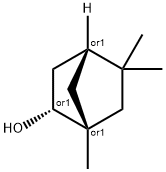 endo-1,5,5-trimethylbicyclo[2.2.1]heptan-2-ol 结构式