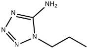 1-丙基-1H-四唑-5-胺 结构式