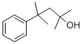 2,4-二甲基-4-苯基戊-2-醇 结构式